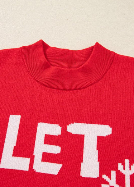 LET IT SNOW Christmas Sweater