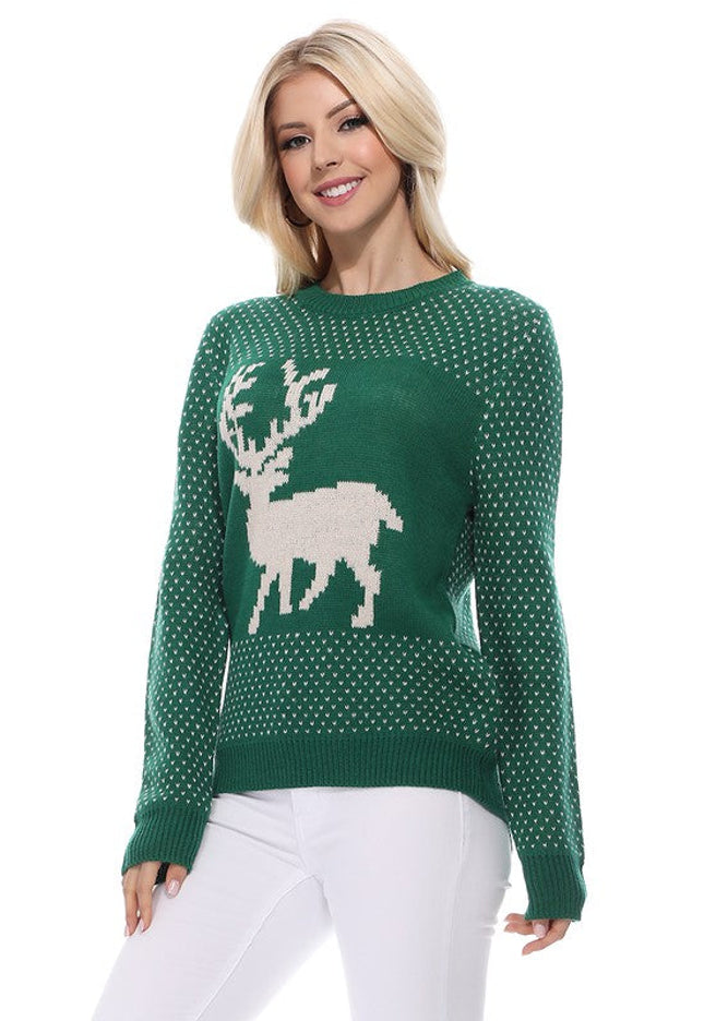 Jacquard Christmas Pullover