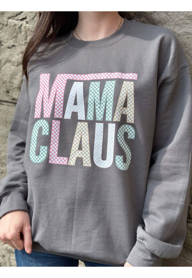 Checkered Mama Claus