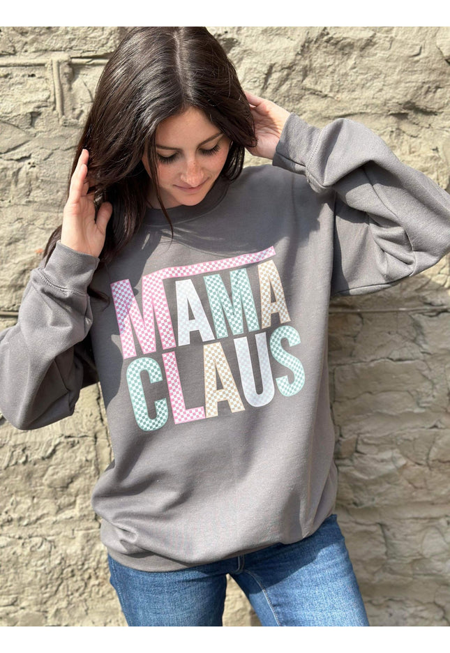 Checkered Mama Claus