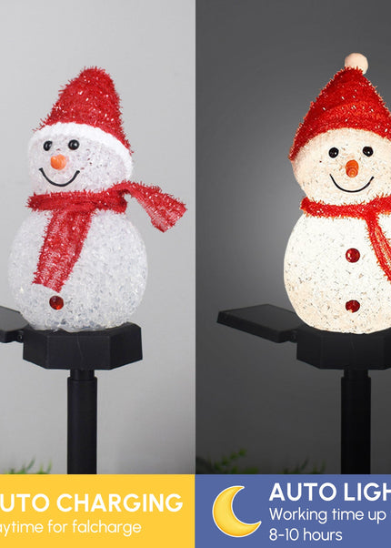 Christmas Snowman Decoration stake light