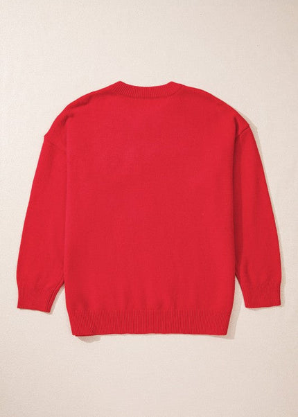 Plus Size Tinsel Drop