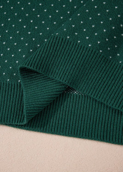 Plus Size Christmas Snowflake Crewneck Sweater