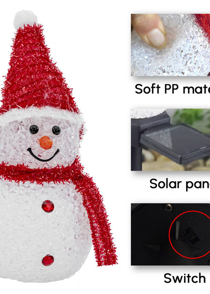 Christmas Snowman Decoration stake light