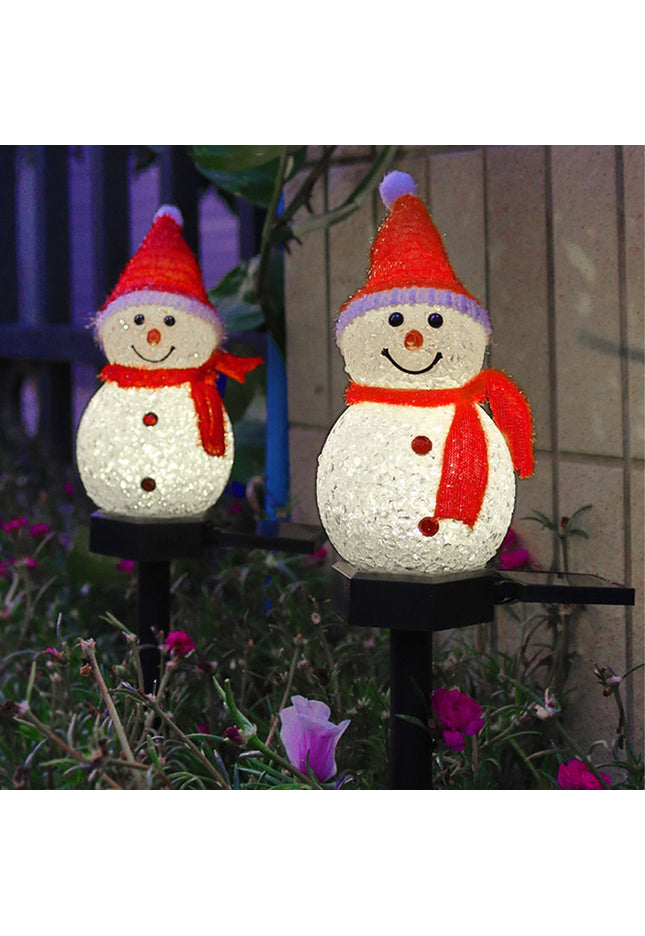 Christmas Snowman Decoration stake light