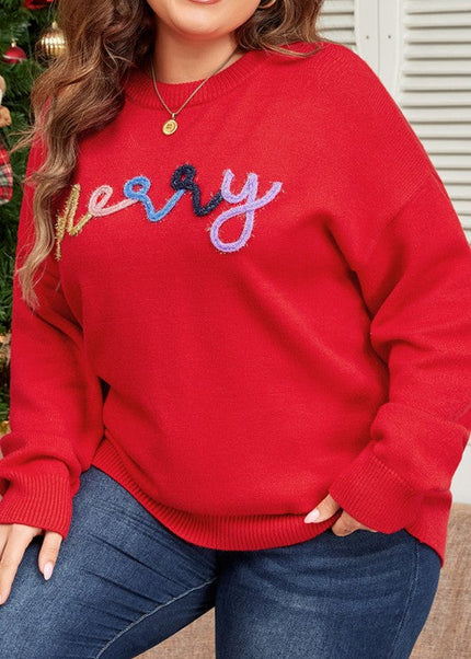 Plus Size Tinsel Drop