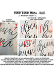 Blue / Hunny Bunny Mama / Minor Imperfection