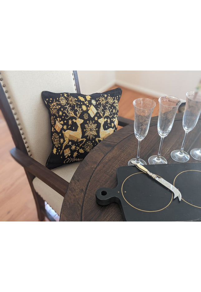 Reindeer Throw Pillow