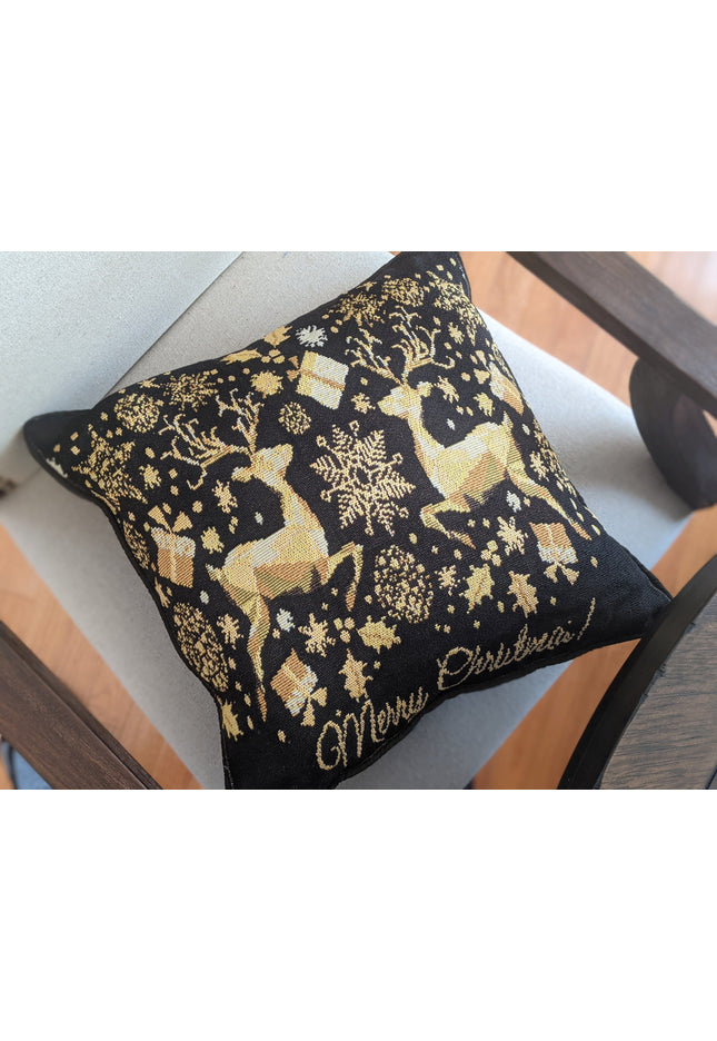 Reindeer Throw Pillow