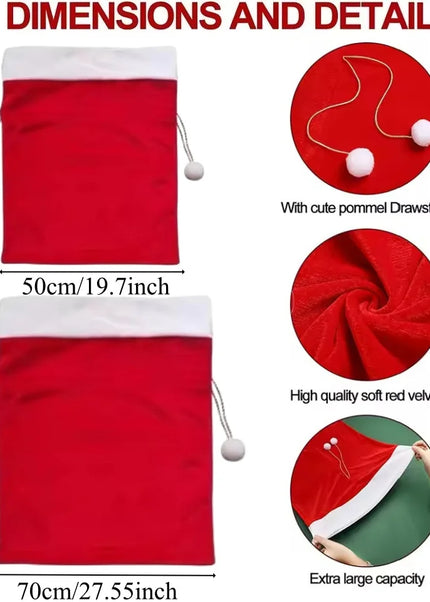 Santa Claus Christmas Sack