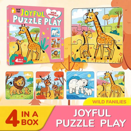 4-in-1 Christmas Jigsaw Puzzle