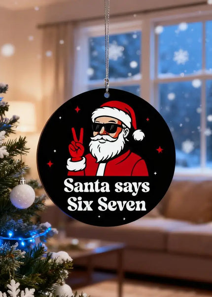 Six Seven Christmas Ornament