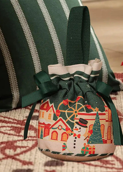 Christmas Drawstring Goodie Bags