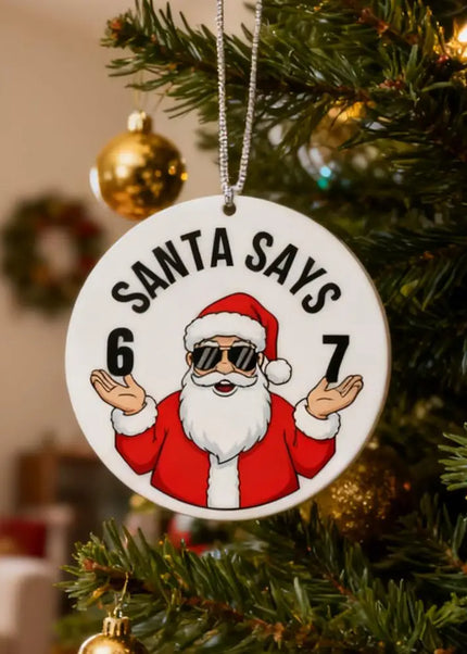 Six Seven Christmas Ornament