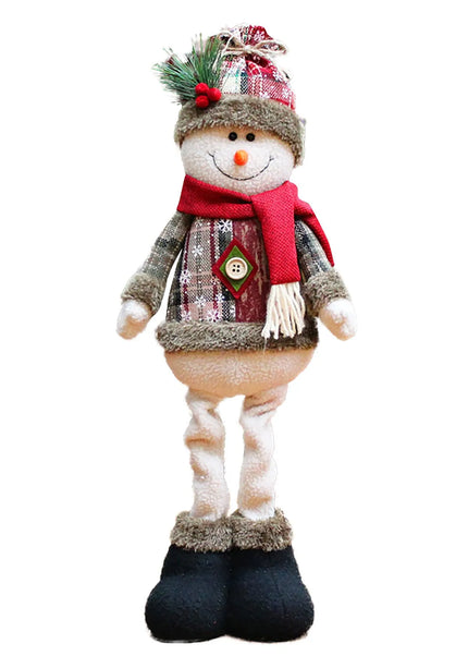 New Big Santa Claus Snowman Elk Doll Children Xmas Gift Christmas Tree