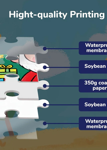 4-in-1 Christmas Jigsaw Puzzle