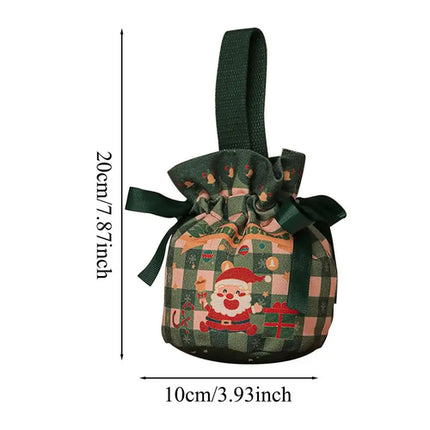 Christmas Drawstring Goodie Bags