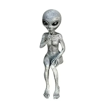 Funny Resin Alien Statue stocking stuffer