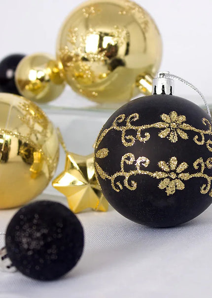 44Pcs 3/6CM Christmas Balls