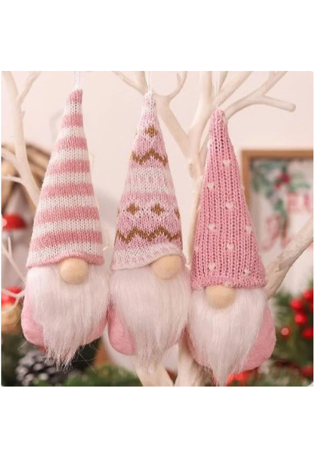 3pcs Christmas handmade Swedish Plush