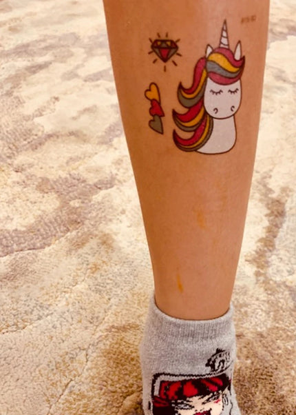 25Pcs Small Unicorn Temporary Tattoo Stickers stocking stuffer