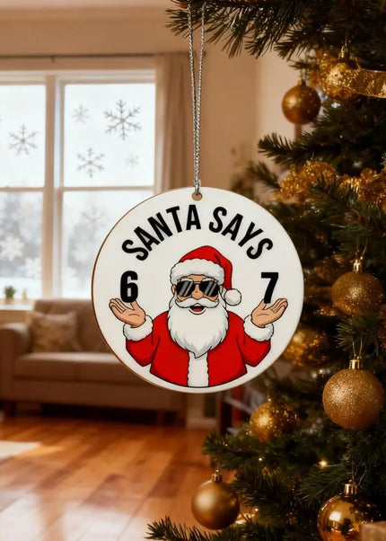 Six Seven Christmas Ornament