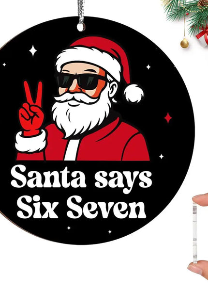 Six Seven Christmas Ornament