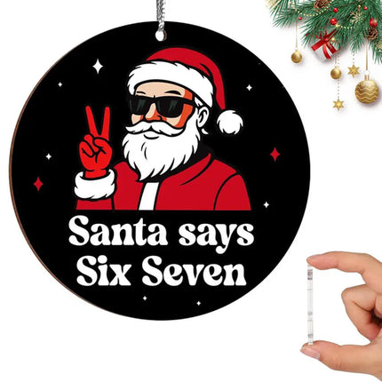 Six Seven Christmas Ornament