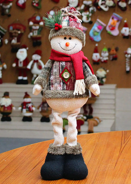 New Big Santa Claus Snowman Elk Doll Children Xmas Gift Christmas Tree