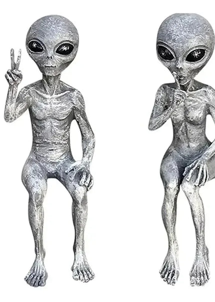 Funny Resin Alien Statue stocking stuffer