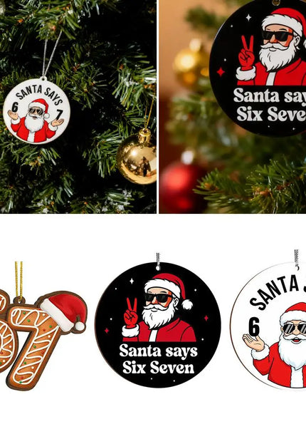 Six Seven Christmas Ornament