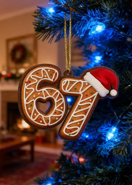 Six Seven Christmas Ornament