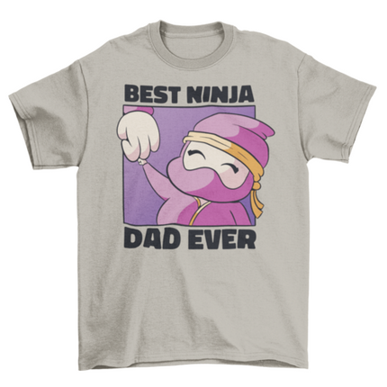 Cute ninja dad t-shirt