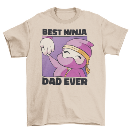 Cute ninja dad t-shirt