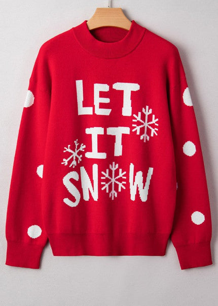 LET IT SNOW Christmas Sweater