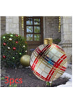 60cm / Red grids2 / 3PCS