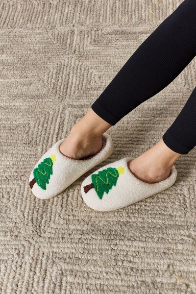 Melody Christmas Tree Slippers