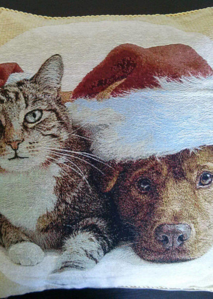 Tache Best Friend Christmas 18 x 18 Inch Throw Pillow Cushion Cover