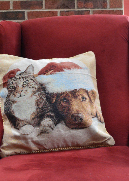Tache Best Friend Christmas 18 x 18 Inch Throw Pillow Cushion Cover