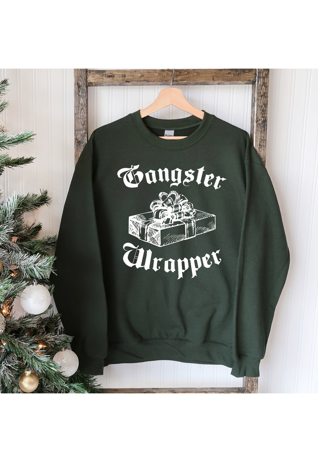 Gangsta Wrapper Christmas Sweatshirt