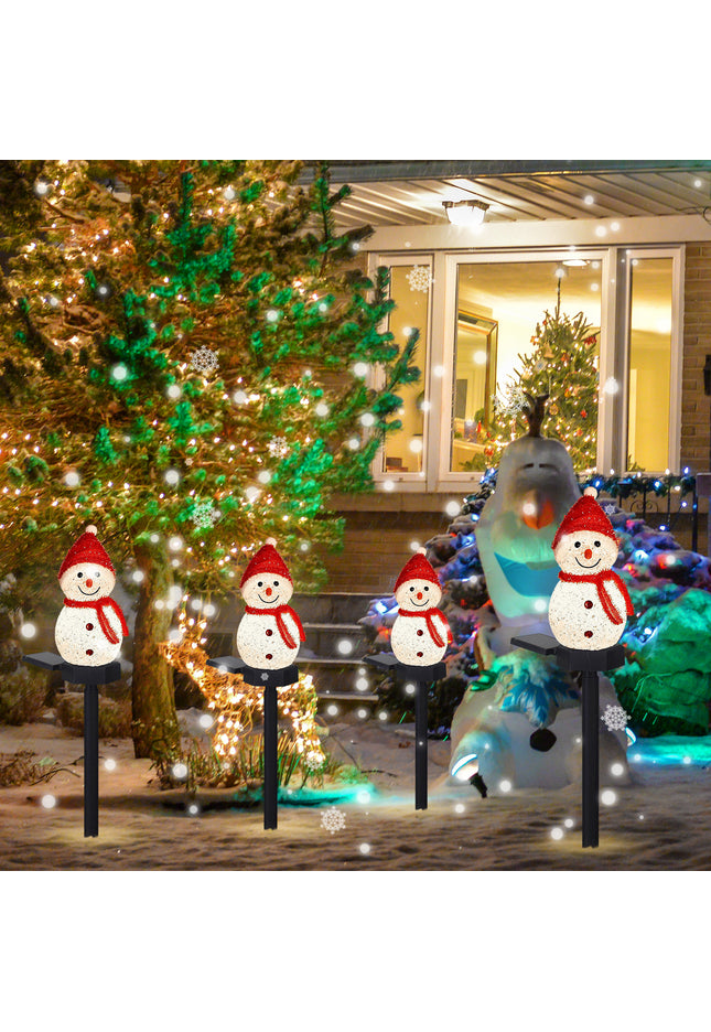 Christmas Snowman Decoration stake light