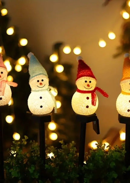 Christmas Snowman Decoration stake light