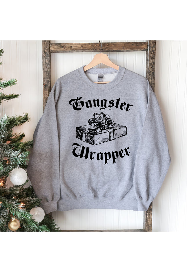 Gangsta Wrapper Christmas Sweatshirt
