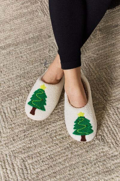 Melody Christmas Tree Slippers