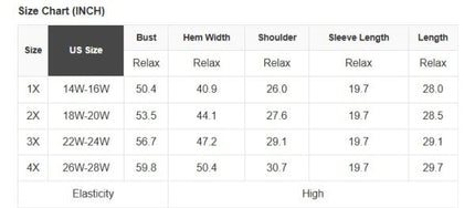 Plus Size Tinsel Drop