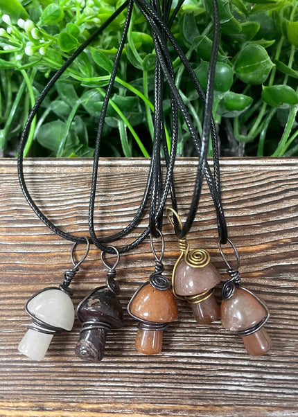 Wire Wrapped Mushroom