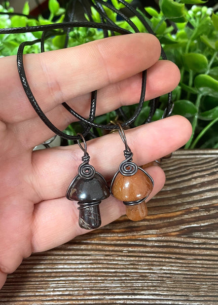 Wire Wrapped Mushroom