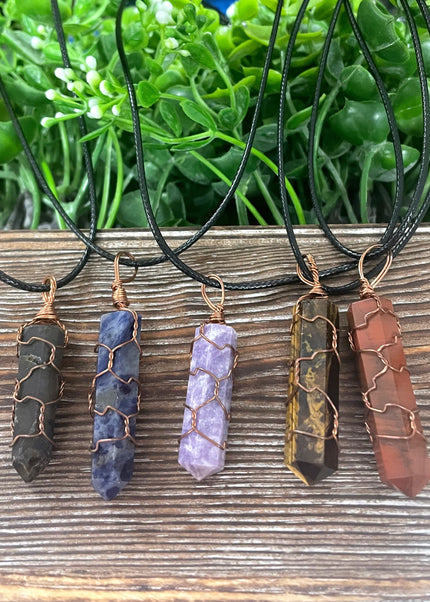 Wire Wrapped Crystal Point