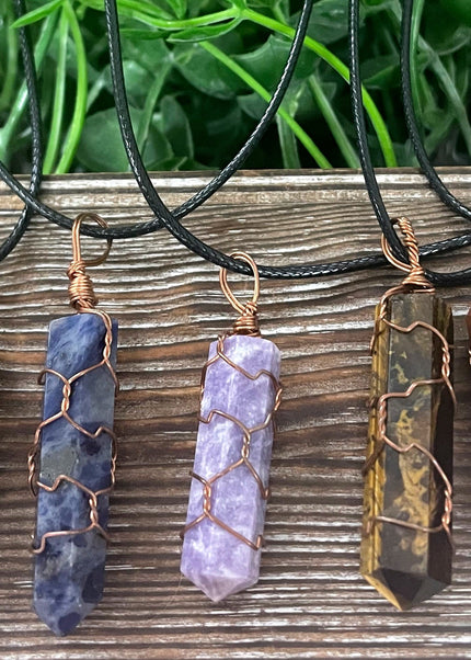 Wire Wrapped Crystal Point