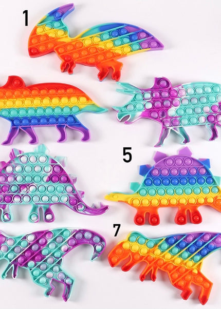 Jumbo Push Dinosaurs